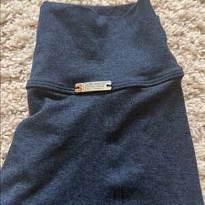 Bombshell High-Waist Scrunch Butt Navy Leggings